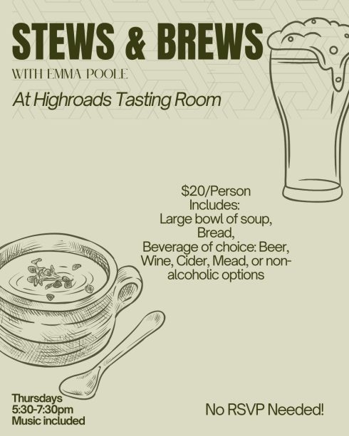 Highroads Tasting Room - This Weeks Events - Clayton, GA