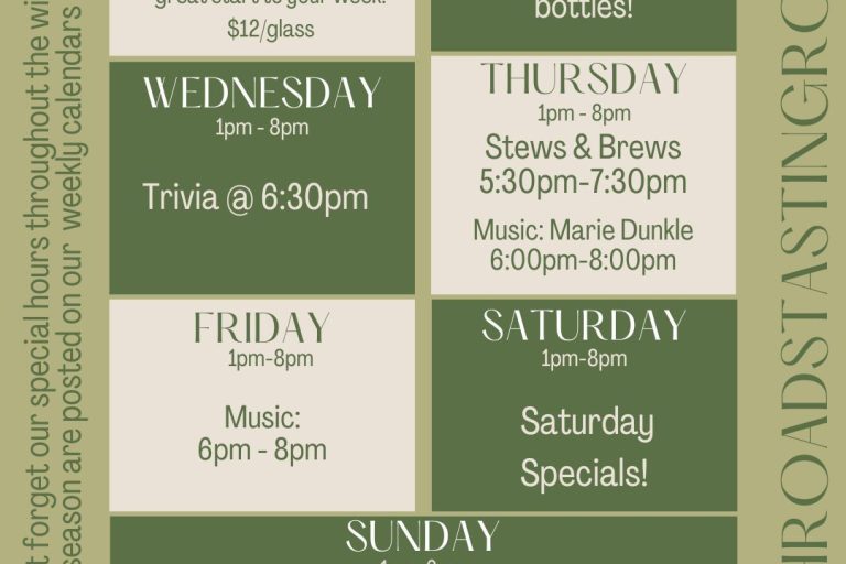 Highroads Tasting Room - This Weeks Events - Clayton, GA
