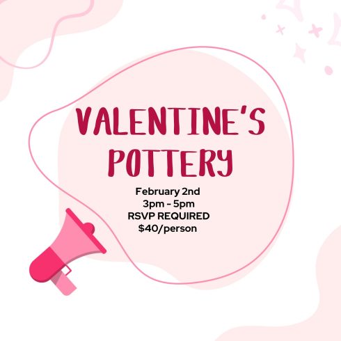 Highroads Tasting Room - Another Pottery Class is Coming!